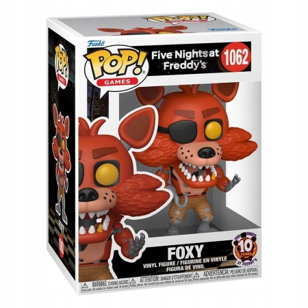 Figurka Lis Foxy Five Nights at Freddy's FNAF Funko Pop 1062