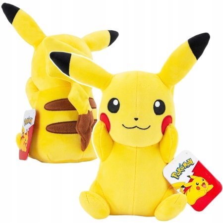 Maskotka Pikachu Pokemon Pluszak 20cm Oryginalna Jazwarez