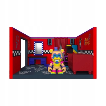 Figurka Glamrock Freddy Scena Snaps Playset Five Nights at freddy's Funko