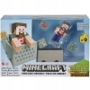 Mincraft Mayhem Wagonik Figurka Steve Zestaw
