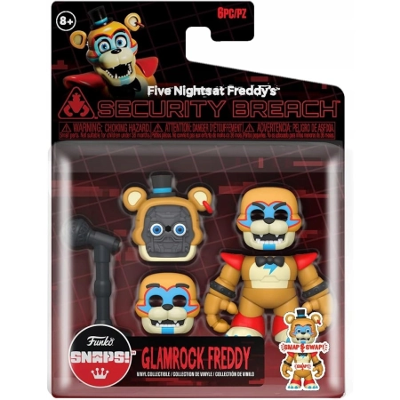 Glamrock Freddy Five Nights at Freddy's FNAF Funko Snaps Figurka