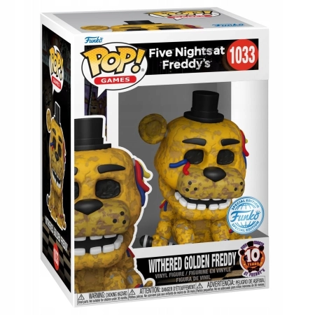 Figurka Withered Golden Freddy Funko Pop 1033 FNAF Five Nights at Freddy's
