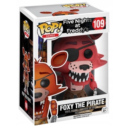 Foxy The Pirate Pirat Figurka Funko Pop 109 FNAF Five Nights at Freddy's