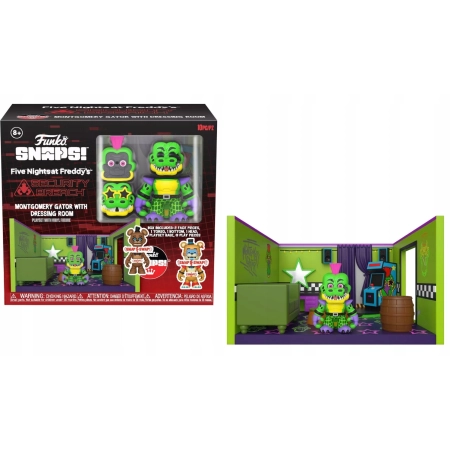 Klocki konstrukcyjne Funko zestaw 10 elementów z figurką Montgomery Gatora