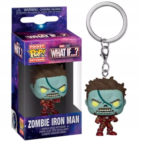 Zombie Iron Man What If Brelok Funko Pop Pocket Marvel