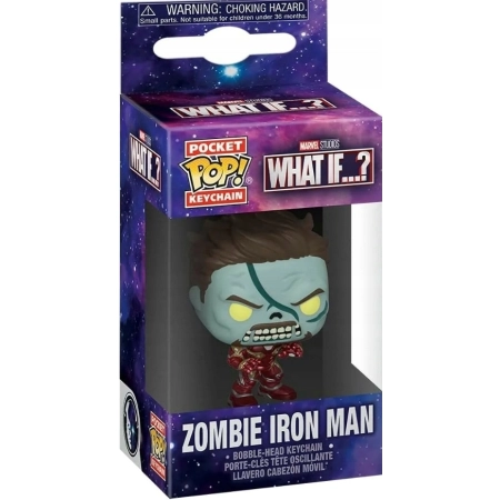 Zombie Iron Man What If Brelok Funko Pop Pocket Marvel