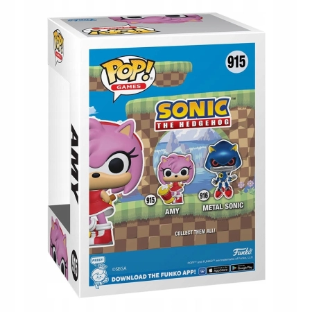 Amy Funko Pop 915 Sonic The Hedgehog