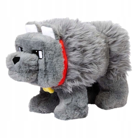Minecraft Movie Pluszak Figurka Dennis the Wolf 20 cm Interaktywna