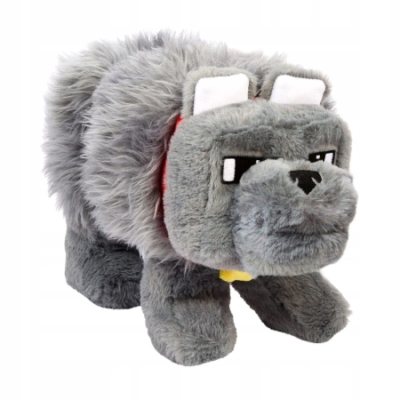 Minecraft Movie Pluszak Figurka Dennis the Wolf 20 cm Interaktywna