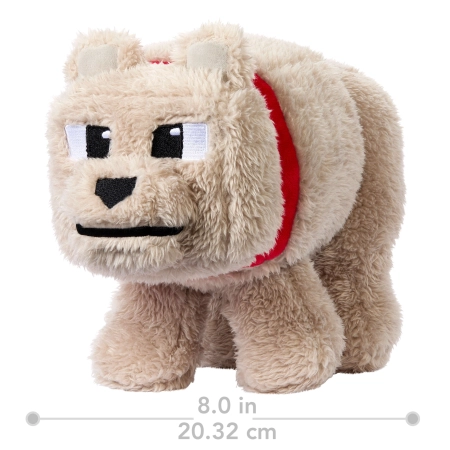 Dennis Wilk Wolf Pies Film Minecraft Movie Pluszak Maskotka 20cm