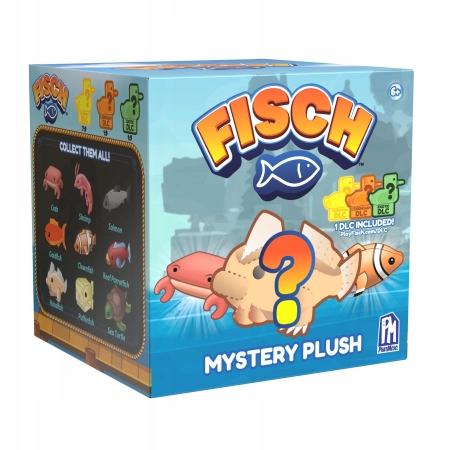 Fisch Roblox Ryby Ryba Maskotka Pluszak Figurka Niespodzianka Kod DLC
