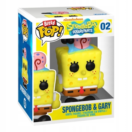 SpongeBob i Ślimak Gacuś Sponge Bob Figurka Funko Bitty Pop Towns