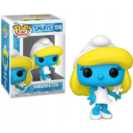 The Smurfs Smerfetka Smurf Smerf Figurka Funko Pop 1516 CHASE
