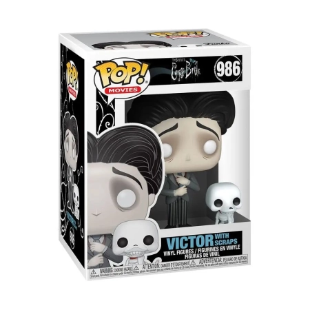 Victor with Scarps Tim Burtons Figurka Funko Pop 986