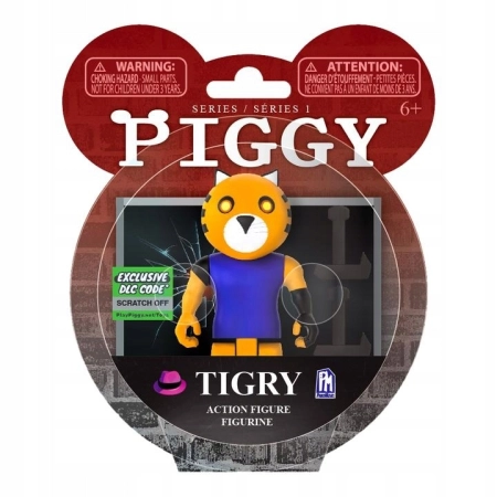 Figurka Tigry Tygrys Piggy Roblox kod DLC