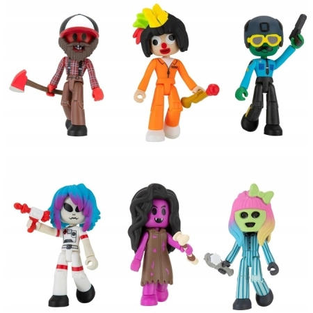 Figurki Brookhaven Most Wanted Roblox Zestaw 6 Figurek Jazwarez Dev