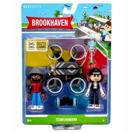 Roblox Figurki Brookhaven Techfluencers DEVSERIES Zestaw Figurek