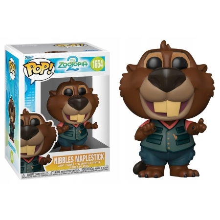 Figurka Nibble Maplestick Bóbr Zwierzogród Zootopia Disney Funko Pop 1654