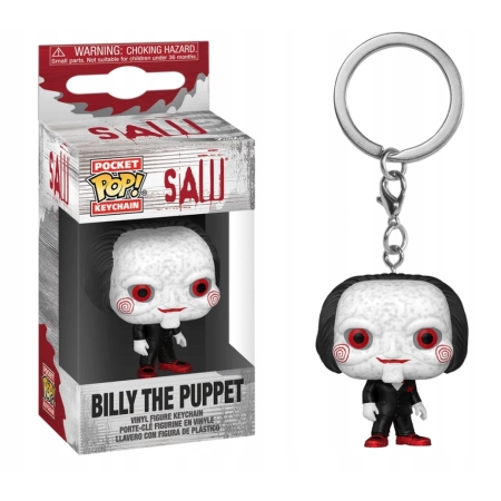 Brelok SAW Billy the Puppet Horror Piła Funko Pop Keychain