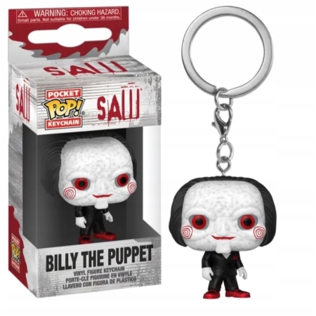 Brelok SAW Billy the Puppet Horror Piła Funko Pop Keychain