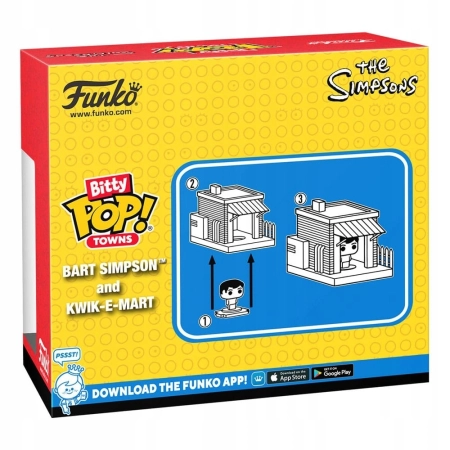 Simpsons Bitty Funko POP! Town Vinyl Figure Kwik-E-Mart