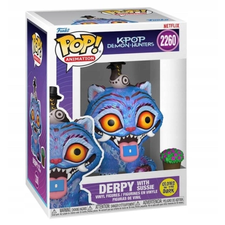 Kot Derpy with Sussie K Pop Demon Hunters Funko Pop 2260