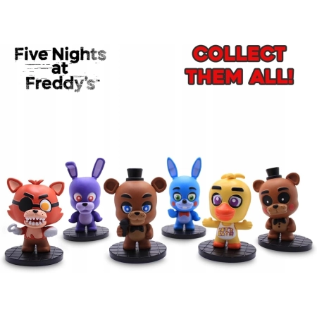Figurka Five Nights at Freddy's FNAF Brelok Figurka Konstrukcyjna 9cm