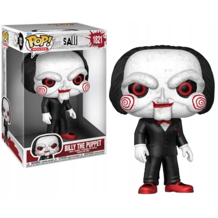 Saw Billy the Puppet Figurka Piła Fiml Horror Funko Pop 1821 Jumbo 25cm