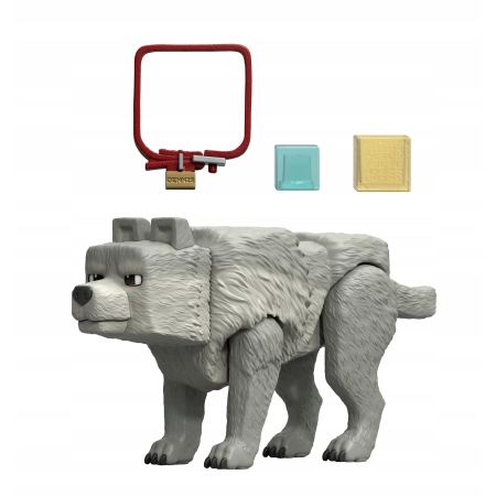Figurka Wolf Dennis Wilk Film Minecraft Movie Mattel