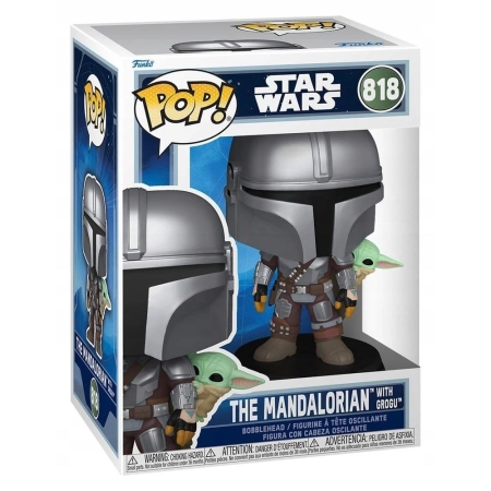 Figurka Mandalorian Grogu Star Wars Funko Pop 818