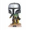 Figurka Mandalorian witch The Child Grogu Funko Pop 402