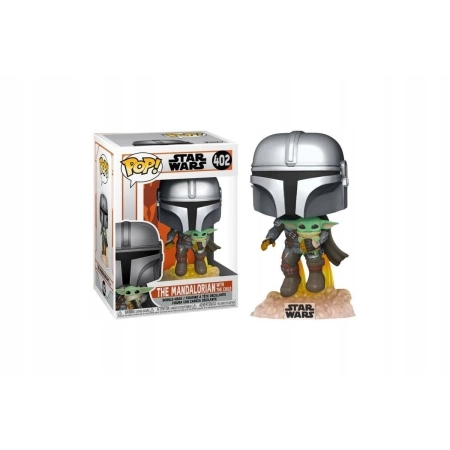 Figurka Mandalorian witch The Child Grogu Funko Pop 402