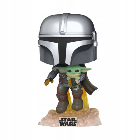 Figurka Mandalorian witch The Child Grogu Funko Pop 402