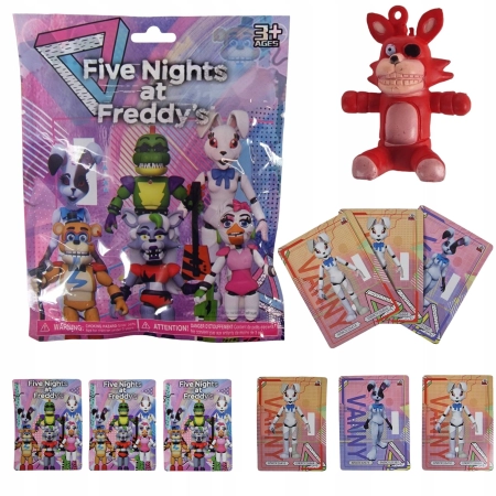 Figurka Brelok Fnaf blind bag mystery box saszetka Five Nights at Freddy's