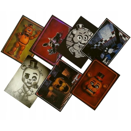 Five Nights at Freddy's 7x Karty Kolekcjonerskie FNAF