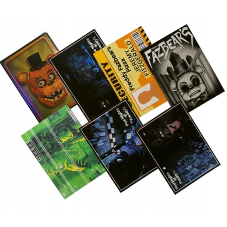Five Nights at Freddy's 7x Karty Kolekcjonerskie FNAF