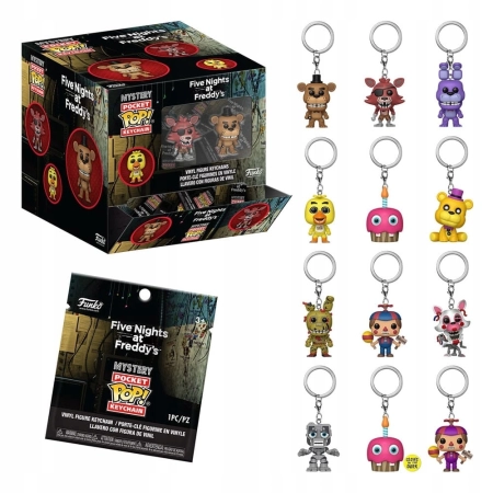 Brelok do kluczy Five Nights at Freddy's Pocket Pop 4 cm Figurka Fnaf