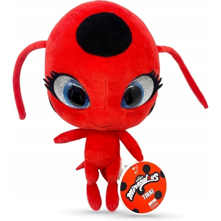 Tikki Maskotka 24cm Miraculous Miraculum Biedronka i Czarny Kot