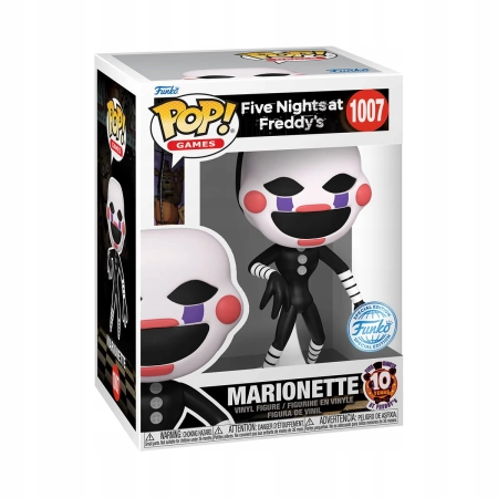 Figurka Five Nights At Freddy's Marionetka The Puppet Funko Pop 1007 FNAF