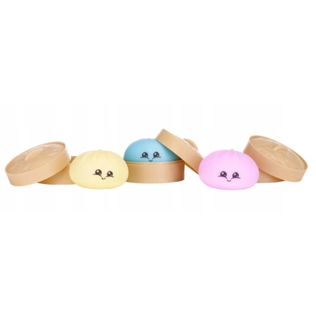Dumpling Kawaii Squishy Oryginalny Gniotek Zgniotek Pierog Pierożek 9cm