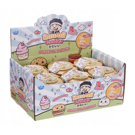 Dumpling Kawaii Squishy Oryginalny Gniotek Zgniotek Pierog Pierożek 9cm