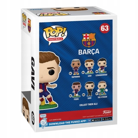 Gavi Barca Football Barlecona piłkarz Figurka Funko Pop 63