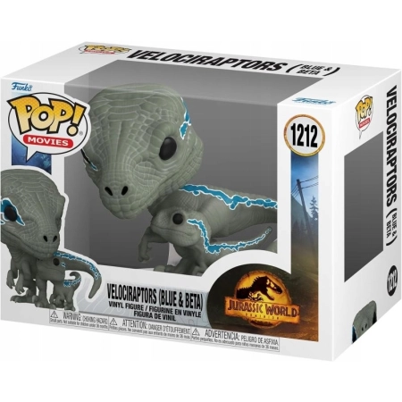 Velociraptors Blue Beta Jurassic World Figurka Funko Pop 1212