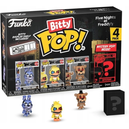 Figurka Five Nights at Freddy's Bitty Pop Nightmare Freddy Chica Funko Pop