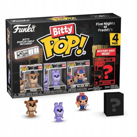 Figurka Five Nights at Freddy's Bitty Pop Freddy Chica Bonnie Funko Pop