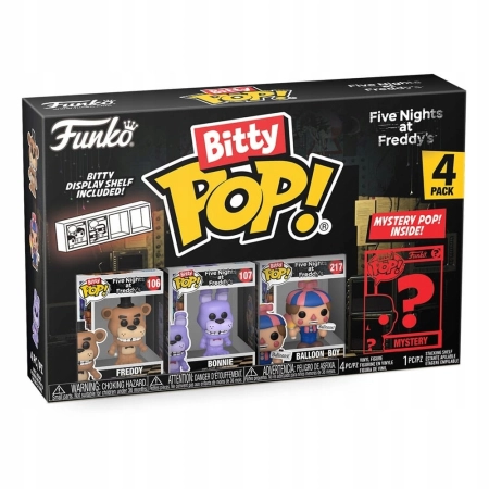 Figurka Five Nights at Freddy's Bitty Pop Freddy Chica Bonnie Funko Pop