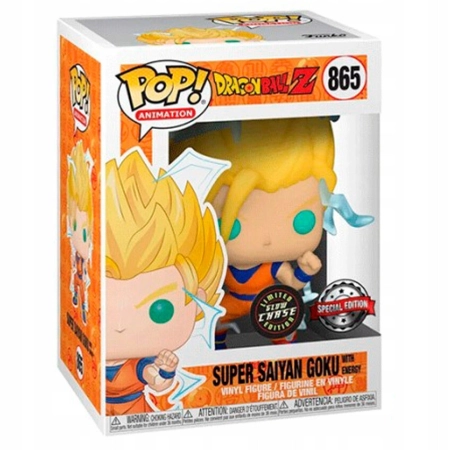 Figurka Super Saiyan Goku with Energy Chase Dragon Ball Z Funko Pop 865